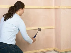 How to attach pvc panels in the kitchen photo