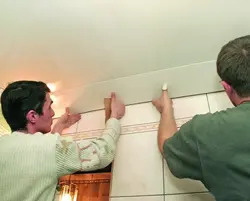How to attach pvc panels in the kitchen photo