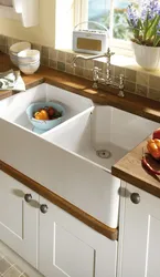 А какая у вас раковина на кухне фото