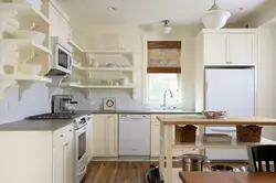 Mətbəx fotoşəkilində tam divarlı divar şkafları