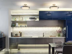 Full-wall wall cabinets in the kitchen photo