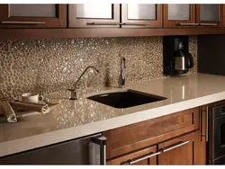 How to choose an apron for the countertop in the kitchen photo