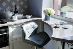 If there is no room for a table in the kitchen photo