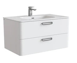 Bathroom cabinet with sink 60 cm photo