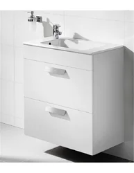 Bathroom cabinet with sink 60 cm photo
