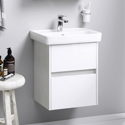 Bathroom cabinet with sink 60 cm photo