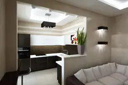 Интерьер фото квартир с одной комнатой и кухней