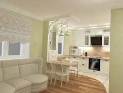 Interior Photo Of Apartments With One Room And Kitchen