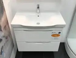 Як Усталяваць Ракавіну З Тумбай У Ваннай Фота