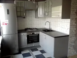 Kitchen Renovation In Khrushchev 5 M Turnkey Photo