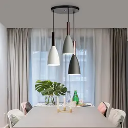 Pendant chandeliers for the kitchen in a modern style photo