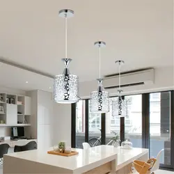 Pendant chandeliers for the kitchen in a modern style photo