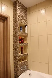 Ванна С Полками Из Плитки Или Гипсокартона Фото