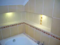 Ванна С Полками Из Плитки Или Гипсокартона Фото