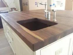 Столешница Из Камня Под Дерево Для Кухни Фото