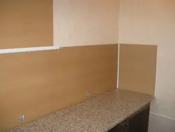 How to attach a kitchen apron from MDF photo