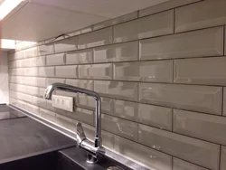 Kitchen Backsplash Tiles White With Edges Photo