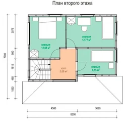 Bir Otaqlı Evin Planı 8 Ilə 8 Şəkil