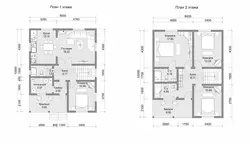 Layout Of A One Bedroom House 8 By 8 Photo