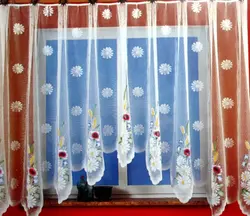 Чӣ гуна дӯхтани пардаҳо барои ошхона аз акси боқимондаи tulle