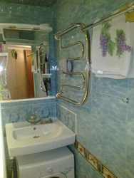 Bathtub renovation in Khrushchev-era before and after photos 3