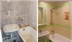 Ремонт Ванны В Хрущевке Фото До И После 3