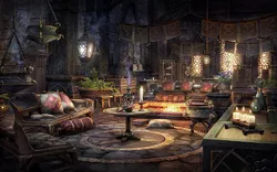 Living room interior art