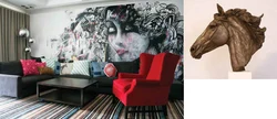 Living Room Interior Art