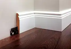Kitchen interior plinth