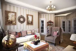 Old living room interior