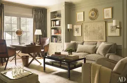 Old living room interior