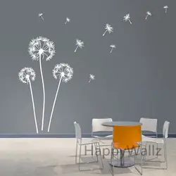 Yataq otağı daxili dandelions