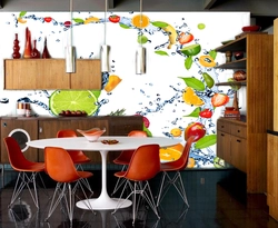Kitchen interior fruit