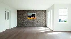 Interior living room empty