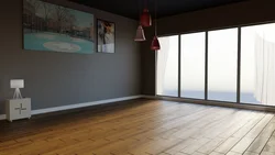 Interior living room empty