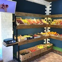 Кухня интерьер овощи