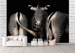 Ichki yashash xonasi zebra