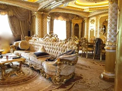 Королевский интерьер гостиной