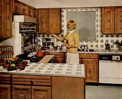 Hostess kitchen interior