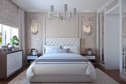 Bedroom Interior Rhombuses