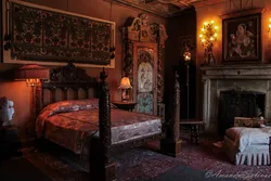 Castle bedroom interiors