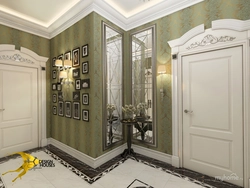 Baroque hallway interior