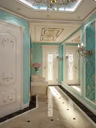 Baroque hallway interior