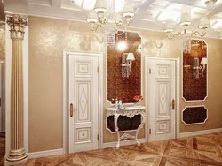 Baroque hallway interior