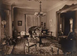 Гостиная старая фотография