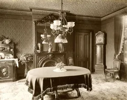Гостиная старая фотография