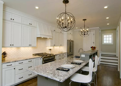 Voluminous kitchen interior
