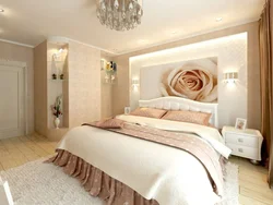 Caramel bedroom interior