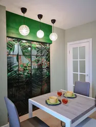 Tropical kitchen interior