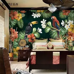 Tropical kitchen interior